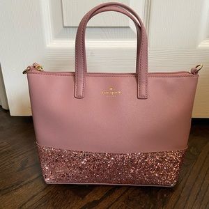 Kate Spade New York Ina Greta Court Glitter Top Handle Handbag